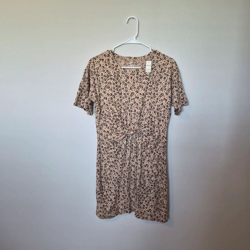 Womens Aerie Leopard Print Dress